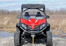 Load image into Gallery viewer, CFMOTO ZFORCE 800 SCRATCH-RESISTANT HALF WINDSHIELD