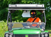 Load image into Gallery viewer, JOHN DEERE GATOR SCRATCH RESISTANT FLIP WINDSHIELD