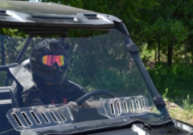 Load image into Gallery viewer, POLARIS RZR XP 1000 SCRATCH RESISTANT VENTED FULL WINDSHIELD