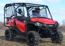 Load image into Gallery viewer, HONDA PIONEER 1000 SCRATCH RESISTANT HALF WINDSHIELD
