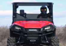 Load image into Gallery viewer, HONDA PIONEER 1000 SCRATCH RESISTANT HALF WINDSHIELD