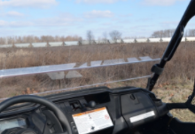 Load image into Gallery viewer, HONDA PIONEER 1000 SCRATCH RESISTANT HALF WINDSHIELD