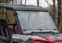Load image into Gallery viewer, POLARIS RZR 900 SCRATCH RESISTANT FLIP DOWN WINDSHIELD