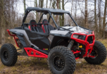 Load image into Gallery viewer, POLARIS RZR 900 SCRATCH RESISTANT FLIP DOWN WINDSHIELD