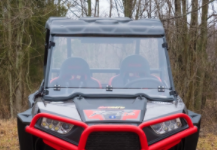Load image into Gallery viewer, POLARIS RZR 900 SCRATCH RESISTANT FLIP DOWN WINDSHIELD