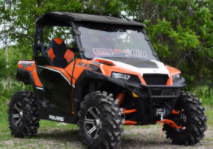 Load image into Gallery viewer, POLARIS GENERAL XP 1000 SCRATCH-RESISTANT VENTED FULL WINDSHIELD