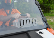 Load image into Gallery viewer, POLARIS GENERAL XP 1000 SCRATCH-RESISTANT VENTED FULL WINDSHIELD