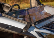 Load image into Gallery viewer, KAWASAKI TERYX KRX 1000 SCRATCH RESISTANT FLIP DOWN WINDSHIELD