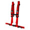 Load image into Gallery viewer, DRAGONFIRE RACING 4-POINT SAFETY HARNESS WITH AUTOMOTIVE BUCKLE