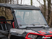 Load image into Gallery viewer, POLARIS RZR XP TURBO SCRATCH RESISTANT FLIP DOWN WINDSHIELD