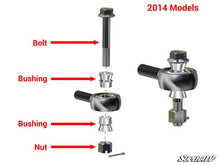 Load image into Gallery viewer, POLARIS RZR XP 1000 Z-BEND TIE ROD KIT - REPLACEMENT FOR LIFT KITS