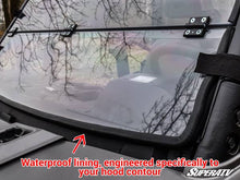 Load image into Gallery viewer, POLARIS RANGER XP 570 SCRATCH RESISTANT FLIP DOWN WINDSHIELD