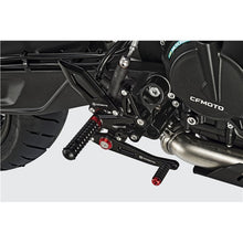 Load image into Gallery viewer, REARSETS- RH- BLACK &amp; TITANIUM
