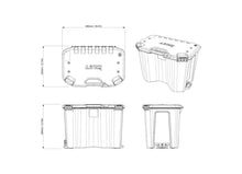 Load image into Gallery viewer, LinQ 7.8 US Gal (30 L) Modular Cargo Box
