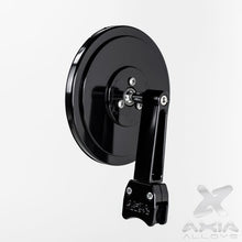 Load image into Gallery viewer, 5″ Round Convex Glass Side Mirror with 1.5″ Extended Billet Arm
