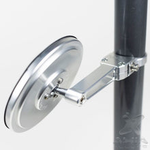 Load image into Gallery viewer, 5″ Round Convex Glass Side Mirror with 1.5″ Extended Billet Arm
