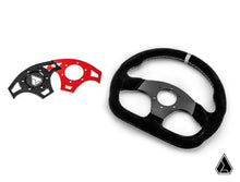 Load image into Gallery viewer, SUEDE BALLISTIC "D" SUEDE UTV STEERING WHEEL
