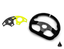 Load image into Gallery viewer, SUEDE BALLISTIC "D" SUEDE UTV STEERING WHEEL
