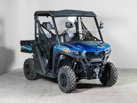 TERRARIDER CF MOTO UFORCE 600 HALF UTV WINDSHIELD - PRO FIT FRAME - STANDARD 3/16”