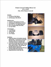 Load image into Gallery viewer, Polaris General Folding Mirror Set
