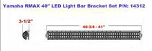 Load image into Gallery viewer, Yamaha Wolverine RMAX 1000 and X2 R-Spec 850 40" Light Bar Bracket Set
