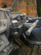 Load image into Gallery viewer, Premium Adjustable Grab Bar Dual Cup Holder for RZR, Talon and the KRX

