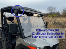 Load image into Gallery viewer, CFMoto UForce 600, 50" LED Light Bar Brackets
