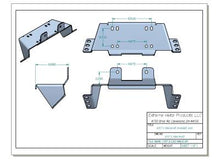 Load image into Gallery viewer, Mid-Size Ranger Winch Mounting Plate
