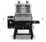 Load image into Gallery viewer, PBR Products compatable with Pit Boss folding shelf for Pit Boss Lockhart - Black Diamond Plate
