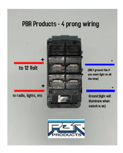 Load image into Gallery viewer, PBR Products Switch w/ Blue Light for Switch Panels
