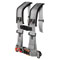 Load image into Gallery viewer, DRAGONFIRE RACING 4-POINT H-STYLE SAFETY HARNESS W/ADJUSTABLE STERNUM CLIP

