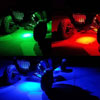 Load image into Gallery viewer, Gorilla Whips 12 LED Xtreme Rock Light Kit with Bluetooth Music Controller 4 Piece
