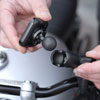 Load image into Gallery viewer, Peak Design Motorcycle Phone Mount with 1" Ball Black
