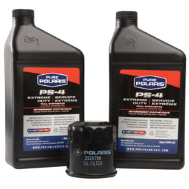 Polaris PS-4 5W-50 Oil Change Kit