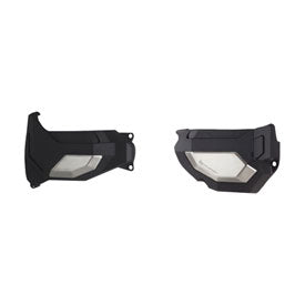 Polisport Clutch & Alternator Cover Protectors Kit Black