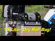 Load and play video in Gallery viewer, Nelson Rigg Hurricane Roll Dry Bag 10 Liter Black
