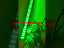 Load and play video in Gallery viewer, CFMoto Z-Force 950 DUAL COLOR 40" LED Light Bar Kit-Green and White Light
