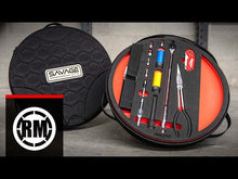Load and play video in Gallery viewer, SAVAGE UTV REVOLVE SPARE TIRE MOUNTED STORAGE
