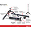 Load image into Gallery viewer, Risk Racing STKR Fli-Pro Telescoping Light with Removable Flashlight
