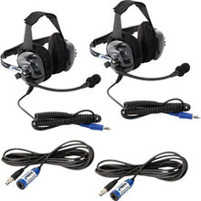 Load image into Gallery viewer, Rugged Radios 2-Pack H42 BTU Headset Kits
