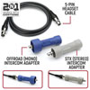 Load image into Gallery viewer, Rugged Radios AlphaBass STX Stereo and Offroad H48 BTU Headset
