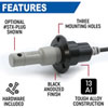 Load image into Gallery viewer, Rugged Radios Flush Mounted Single Headset / Helmet Jack
