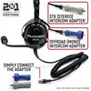 Load image into Gallery viewer, Rugged Radios Ultimate STX Stereo and Offroad H22 OTU Headset
