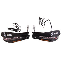 Load image into Gallery viewer, Tusk MX D-Flex ATV Handguards with Turn Signals Black
