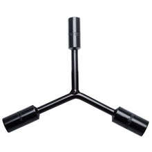 Load image into Gallery viewer, Tusk 3-Way Lug Nut Wrench 14mm, 17mm, 19mm
