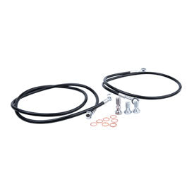 Tusk Front UTV Steel Braided Brake Line