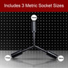 Load image into Gallery viewer, Tusk 3-Way Lug Nut Wrench 14mm, 17mm, 19mm
