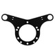 UTV INC DUAL FLUSH MOUNT PTT HORN BUTTON HOLDER FOR 5 OR 6 BOLT STEERING WHEELS