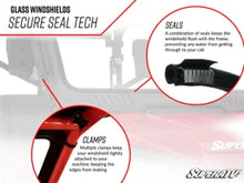 Load image into Gallery viewer, Yamaha Wolverine RMAX 1000 Glass Windshield
