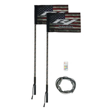 Load image into Gallery viewer, REMOTE 4 FOOT WILDCAT EXTREME LED LIGHT WHIPS (Gen 4 Pair) - R1 Industries whips
